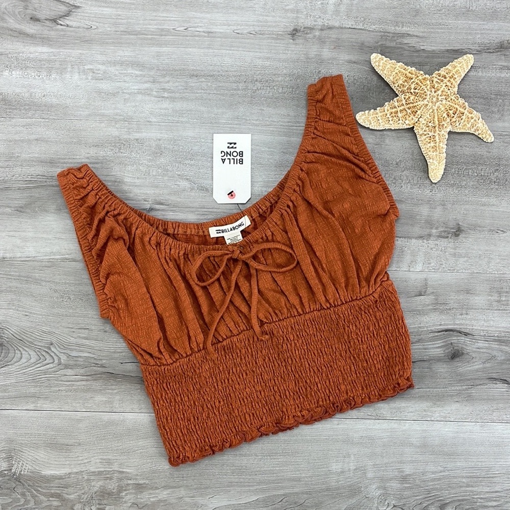 🔆BILLABONG🔆GATE WAY CROP TOP - Picture 2 of 10